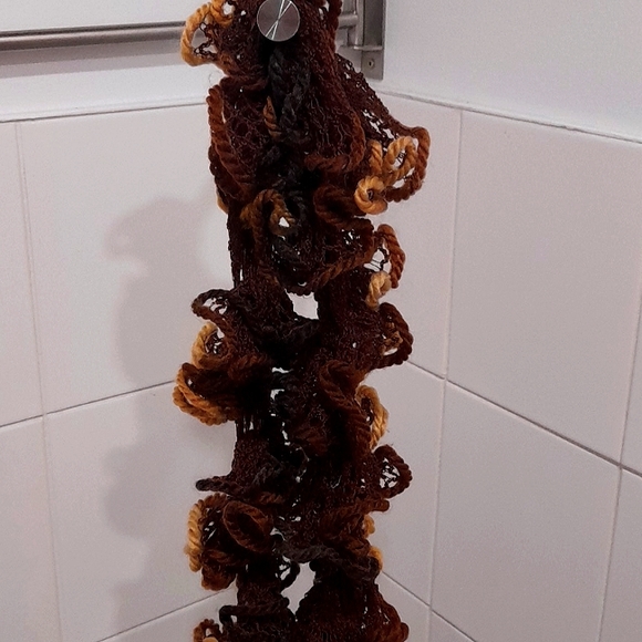 Brown Warm Scarf - Picture 3 of 3